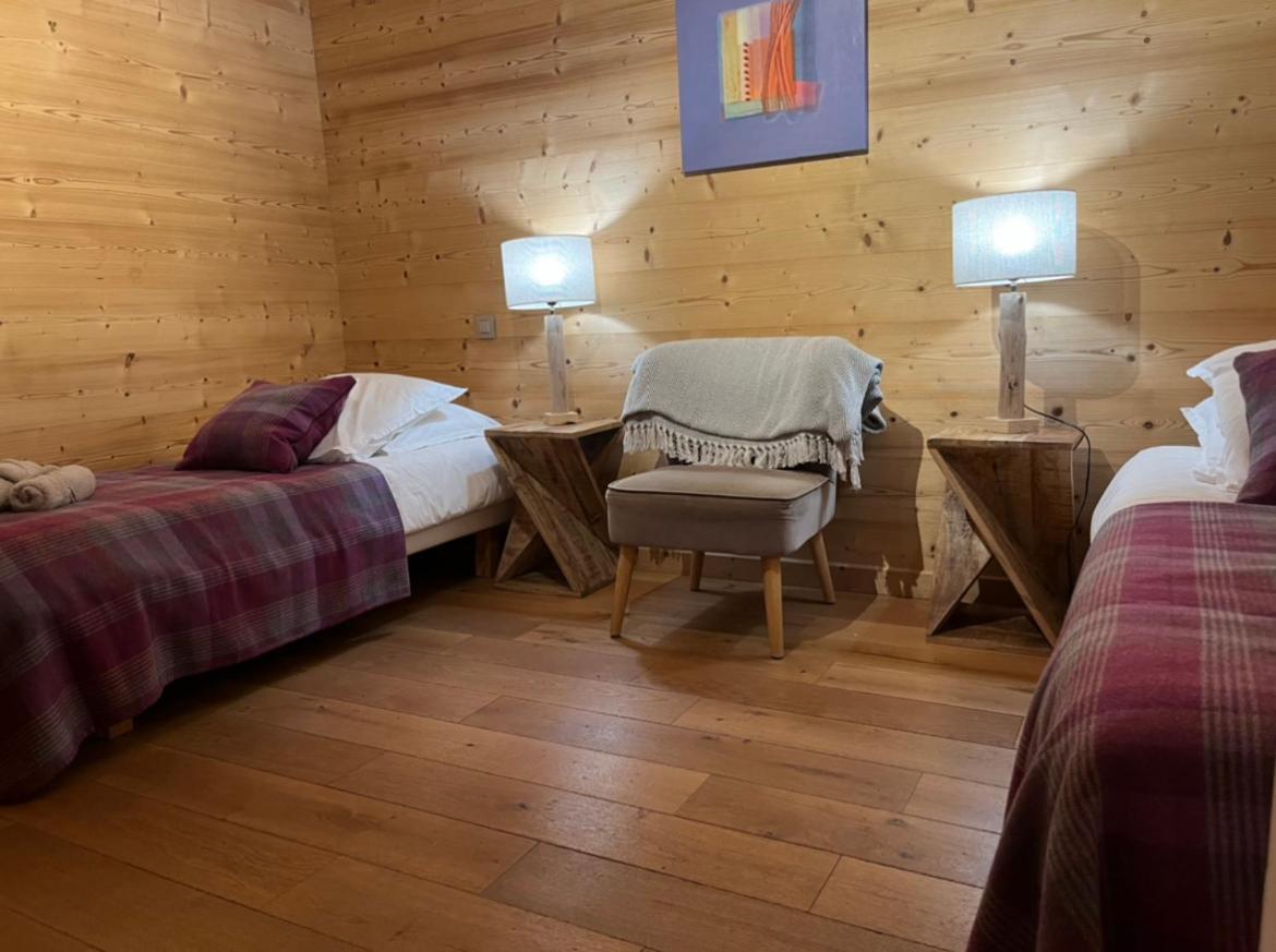 Le Chalet Du Cret - 8 Pers, Tout Confort Avec Jacuzzi Notre-Dame-de-Bellecombe Eksteriør billede